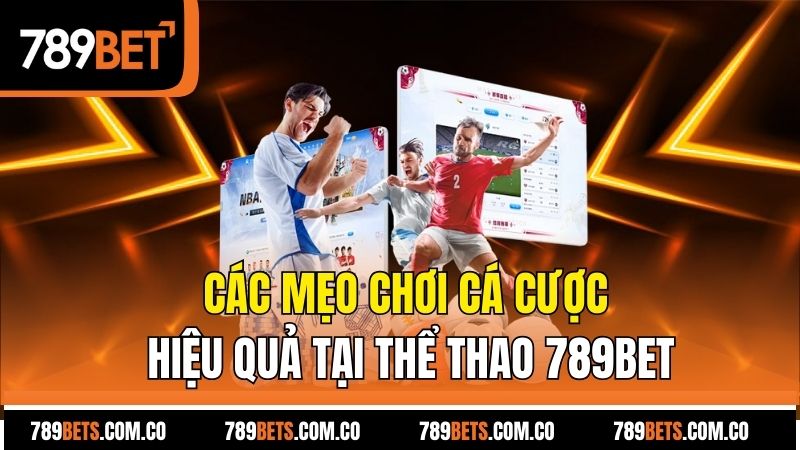 Các mẹo chơi cá cược hiệu quả tại thể thao 789bet